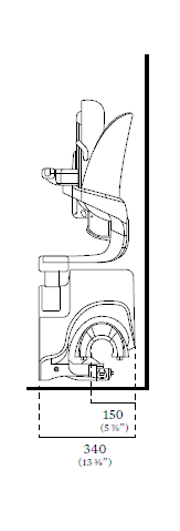 Flow X dimensions front