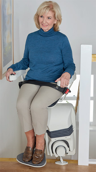 Platinum Ultimate curved stairlift